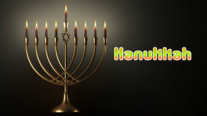Hanukkah Candle light YouTube-miniature template