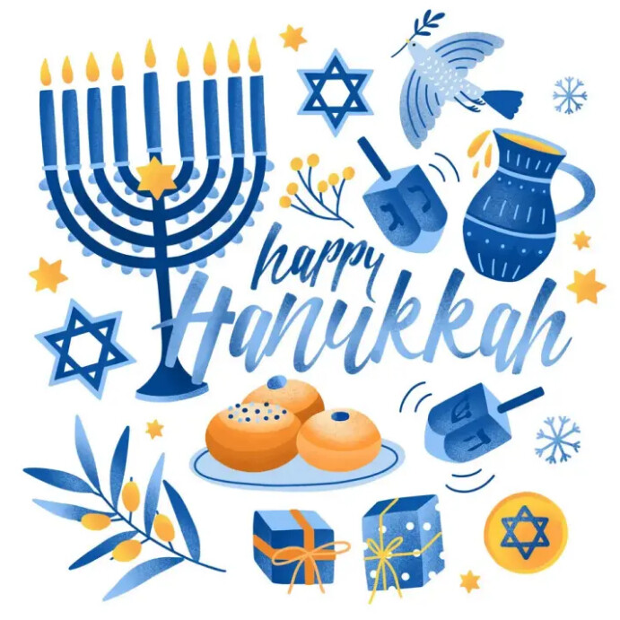 Hanukkah Template PosterMyWall