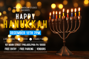 Hanukkah Étiquette template