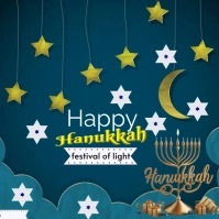 hanukkah Logótipo template