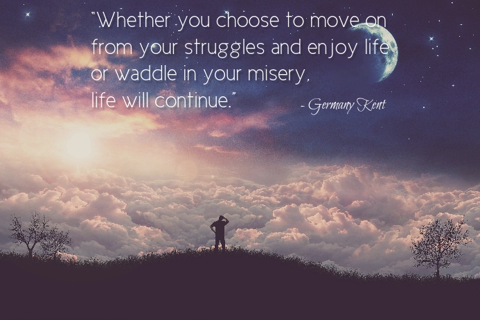 Happiness contemplation poster Kent Template | PosterMyWall