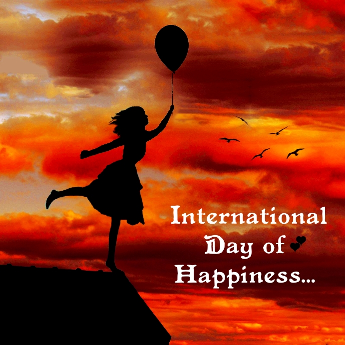 Happiness day Template | PosterMyWall