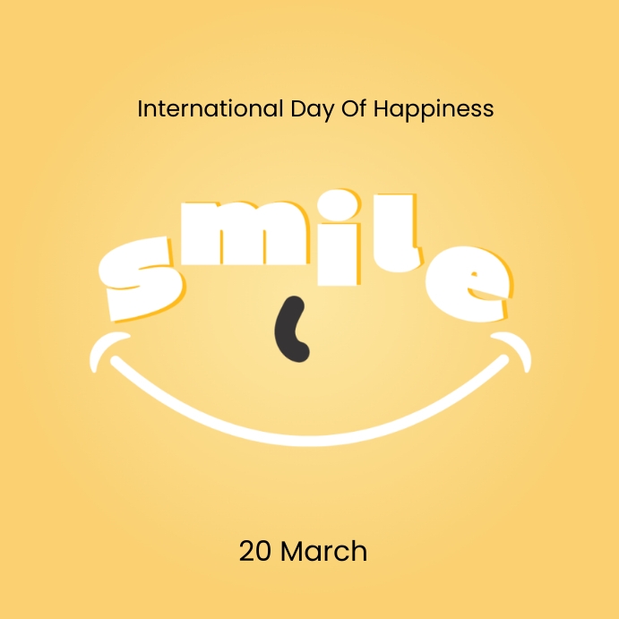 Happiness Day Iphosti le-Instagram template