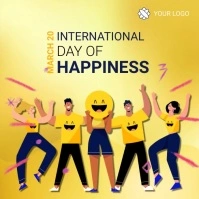 Happiness Day Template 2021 Pos Instagram