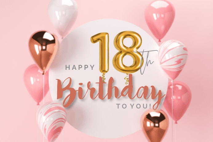 happy 18th birthday template PosterMyWall happy 18th birthday template PosterMyWall