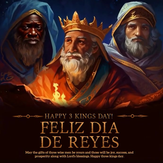 Happy 3 kings Template | PosterMyWall
