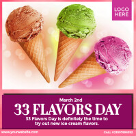 Happy 33 Flavors Day Iphosti le-Instagram template
