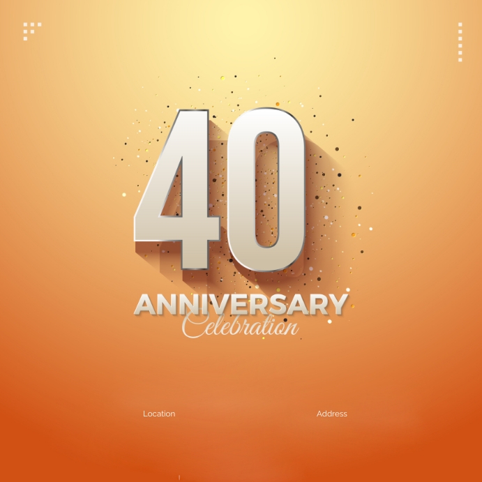 Modele Joyeux Anniversaire Du 40e Anniversaire Postermywall Modele Joyeux Anniversaire Du 40e Anniversaire Postermywall