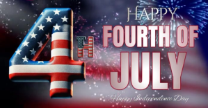 happy 4th fourth of july video template Facebook Gedeelde Prent