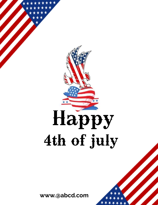 Happy 4th of July Template PosterMyWall