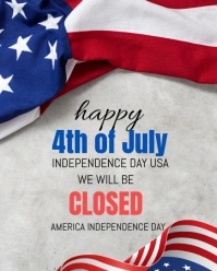 Happy 4th of July Instagram Portrait template