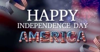 Happy 4th Of July  Facebook Shared Image DESI template