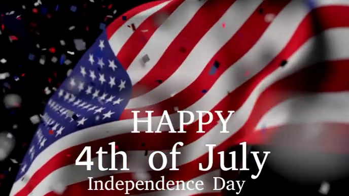 Happy 4th Of July Independence Day  Digital D template