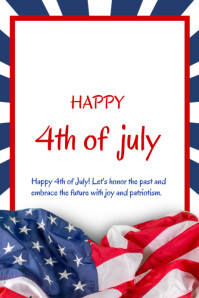 Happy 4th of july template 2025 Iphosta