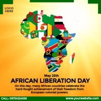 Happy African Liberation Day Instagram Post template
