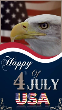 happy america designs Цифровой дисплей (9 : 16) template