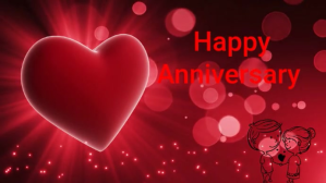 Rot Happy Anniversary Celebration Thumbnail sa YouTube Template