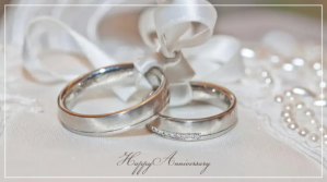 Happy anniversary Цифровой дисплей (16 : 9) template
