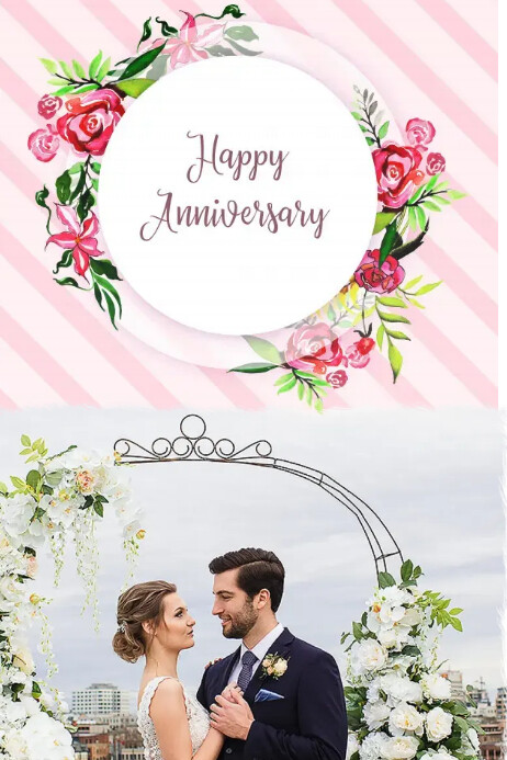 HAPPY ANNIVERSARY Template | PosterMyWall