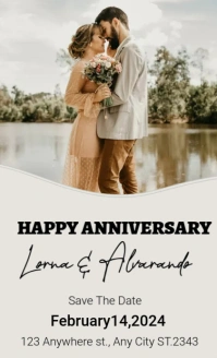 happy anniversary design template US Legal