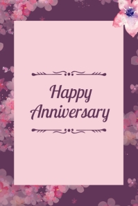 Happy Anniversary Template PosterMyWall
