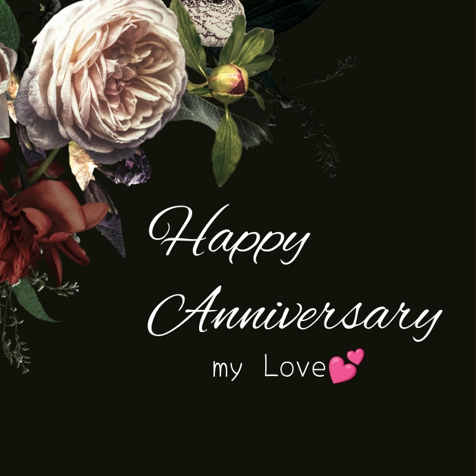 Happy Anniversary Template PosterMyWall