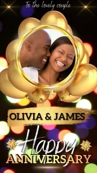 happy anniversary instagram Story Template