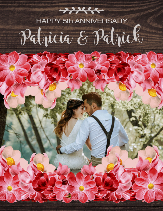 Happy Anniversary Poster Template Postermywall Happy Anniversary Poster Template Postermywall