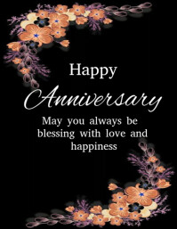 Happy Anniversary template 2025 Flyer (US Letter)