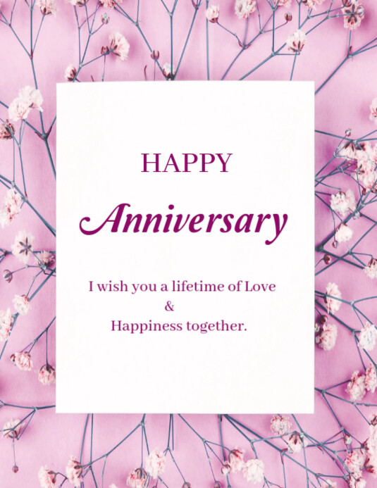 Happy anniversary template 2025 Pamflet (VSA Brief)