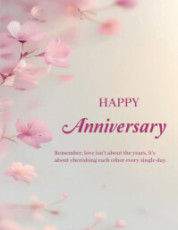 Happy anniversary template 2025 Flyer (US Letter)