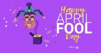 Happy April Fool Day Video Greeting Card Facebook Shared Image template