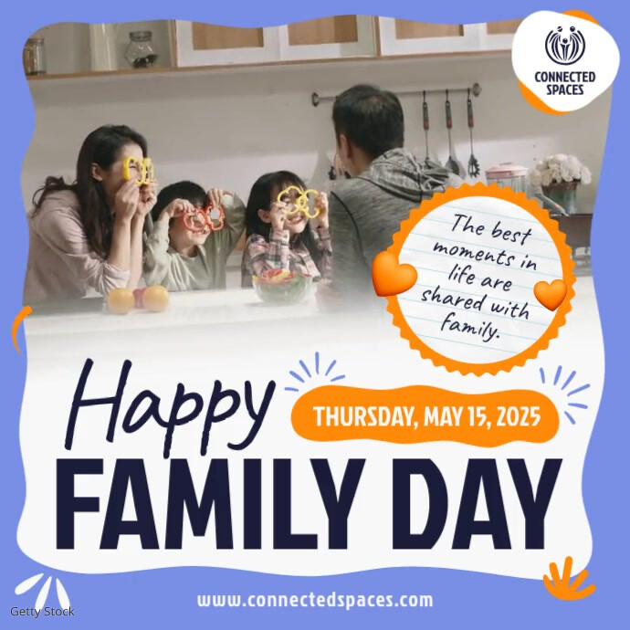 Happy Asian Family Day Instagram Post Video template