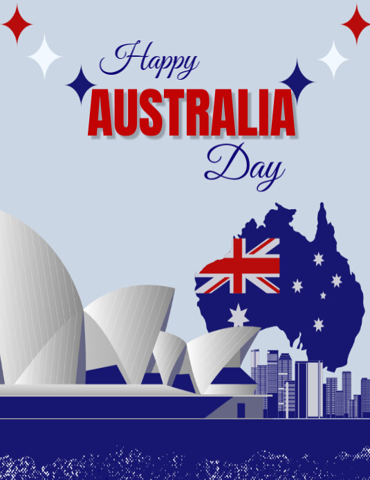 Happy Australia Day 2025 Template PosterMyWall