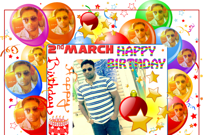 Happy B Day Template PosterMyWall