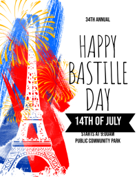 Bastille day Template | PosterMyWall