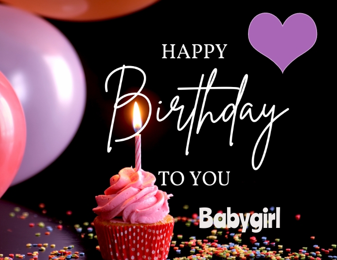 Happy birhday poster Flyer (US Letter) template