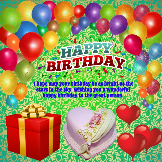 Modele Joyeux Anniversaire Fete Evenement Postermywall Modele Joyeux Anniversaire Fete Evenement Postermywall