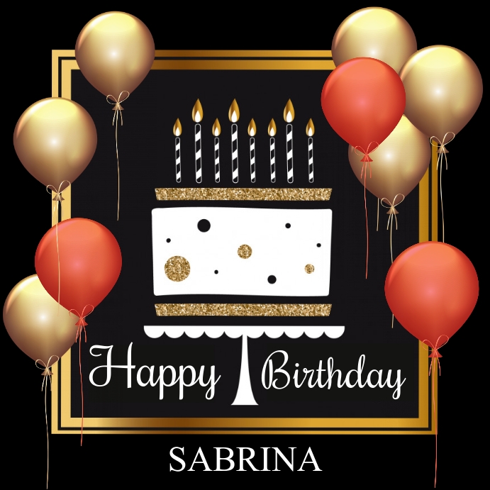 Happy birthday, birthday instagram template