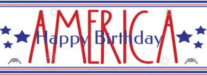 Happy Birthday America Facebook Cover Photo template