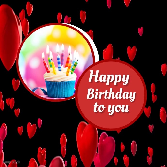 Happy Birthday Animated Video Template | PosterMyWall