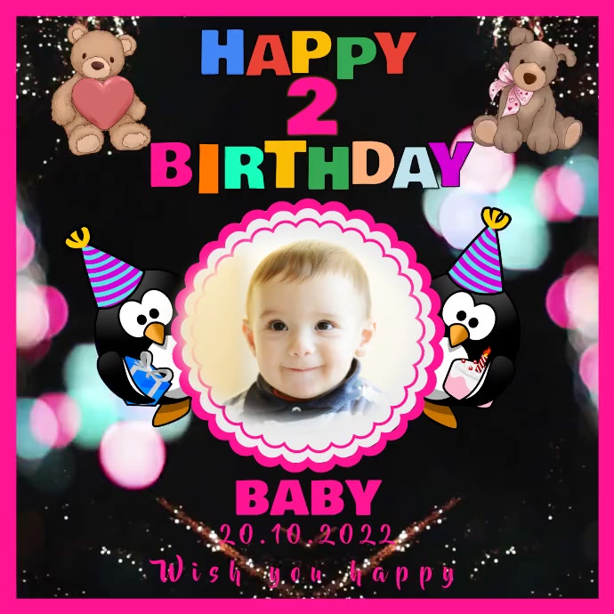 Modele Joyeux Anniversaire Bebe Postermywall Modele Joyeux Anniversaire Bebe Postermywall