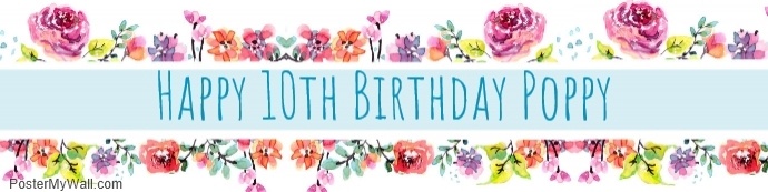 banner de feliz aniversário