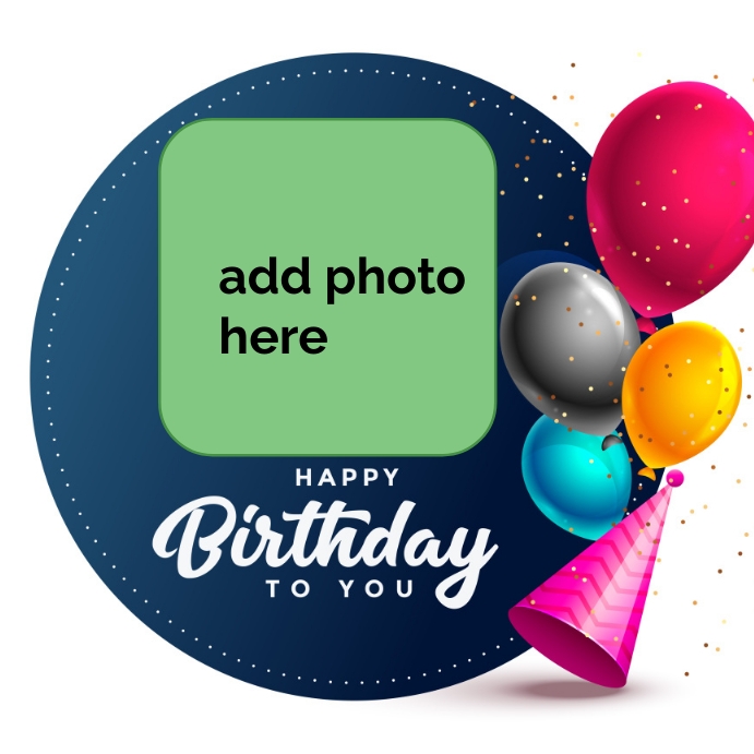 Happy birthday banner Template PosterMyWall