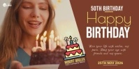 Happy Birthday Banner Template