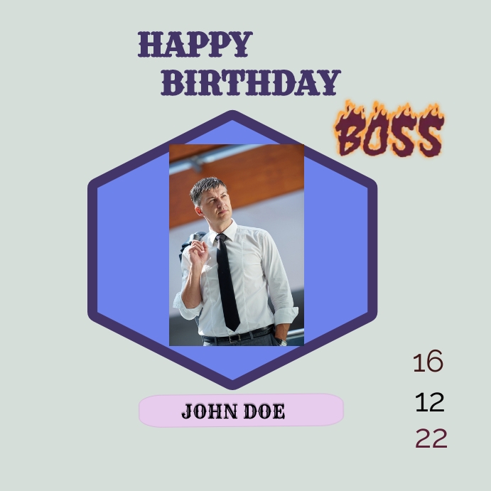 Modele Joyeux Anniversaire Patron Postermywall Modele Joyeux Anniversaire Patron Postermywall