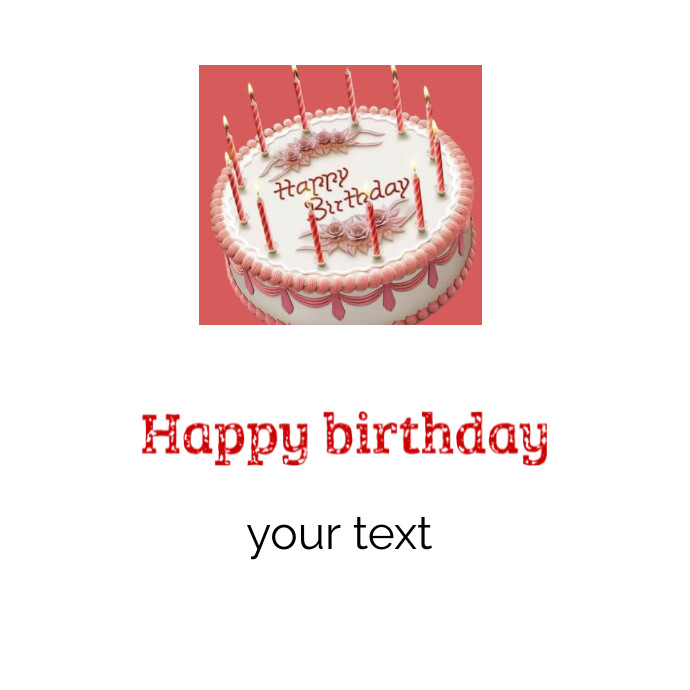 Happy Birthday Cake Logo Design Template PosterMyWall happy-birthday-cake-logo-design-template-postermywall