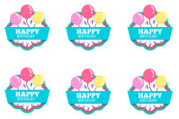 Happy Birthday Topper Template | PosterMyWall