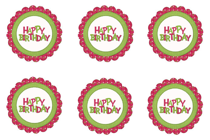 Birthday Cake Template Printable