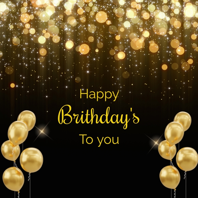happy birthday card aesthetic, Template PosterMyWall